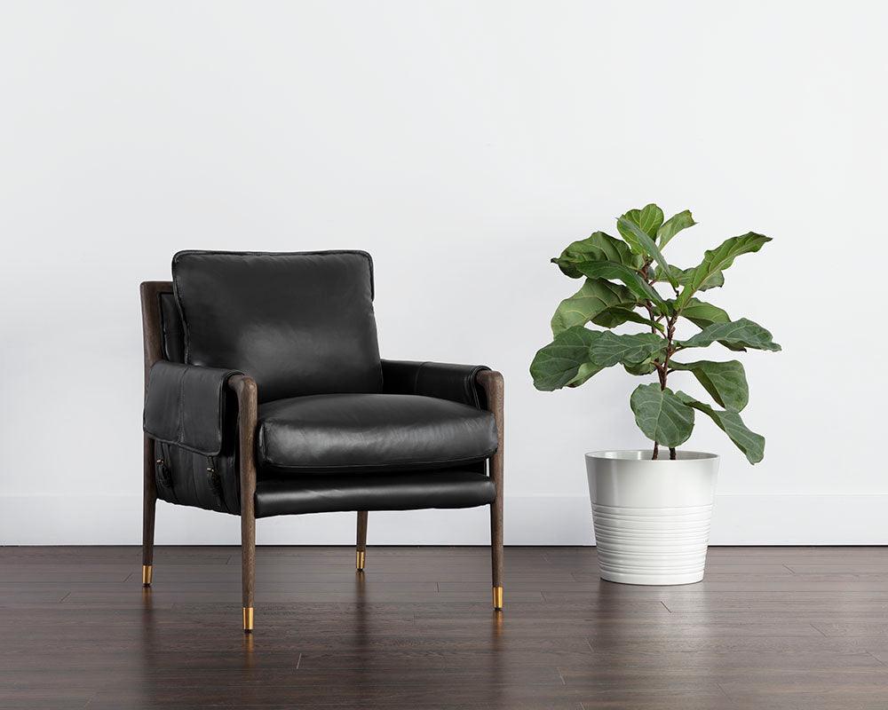 Cortina Black Leather