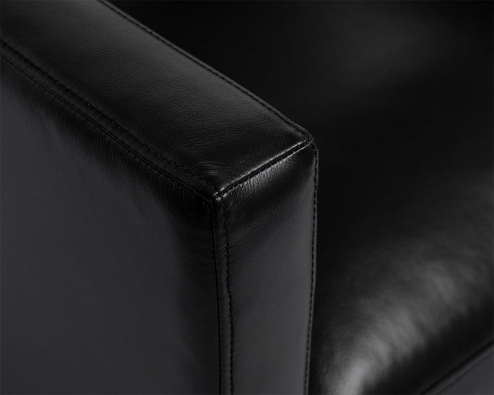 Cortina Black Leather