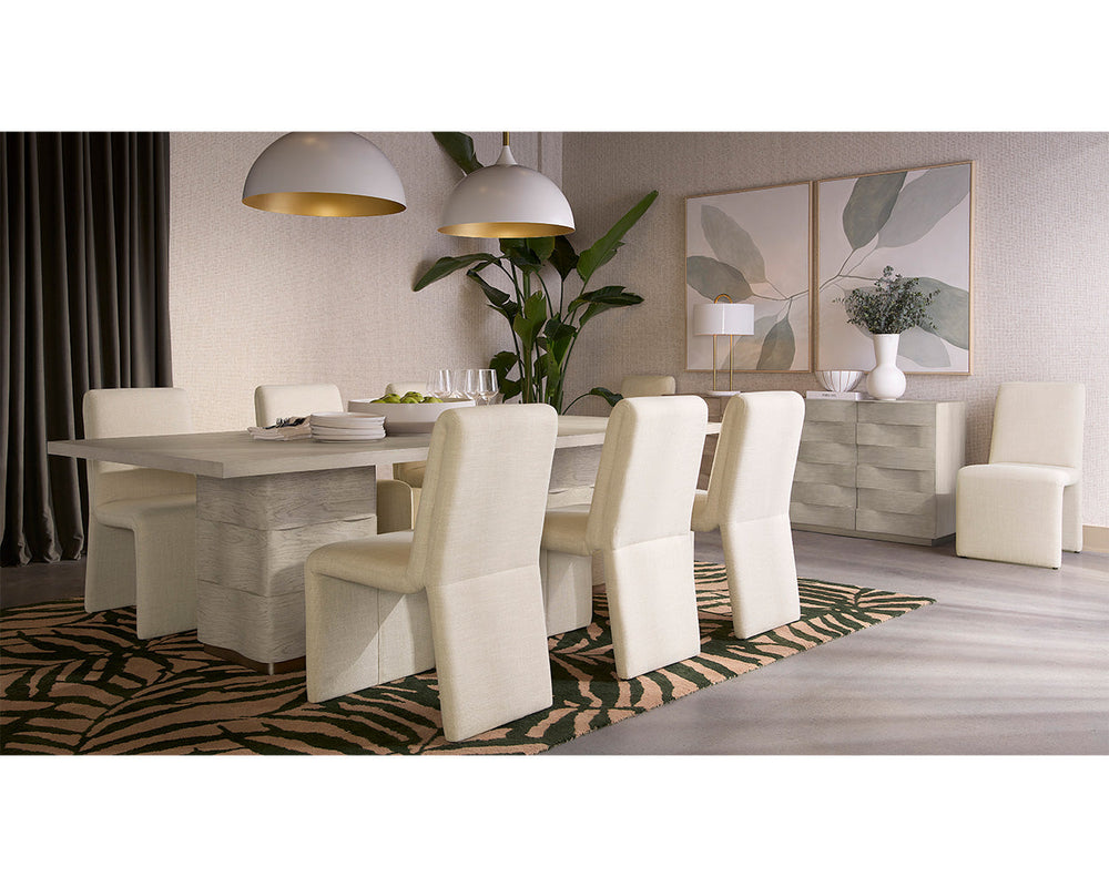 American Home Furniture | Sunpan - Hoyos Dining Table - 100"