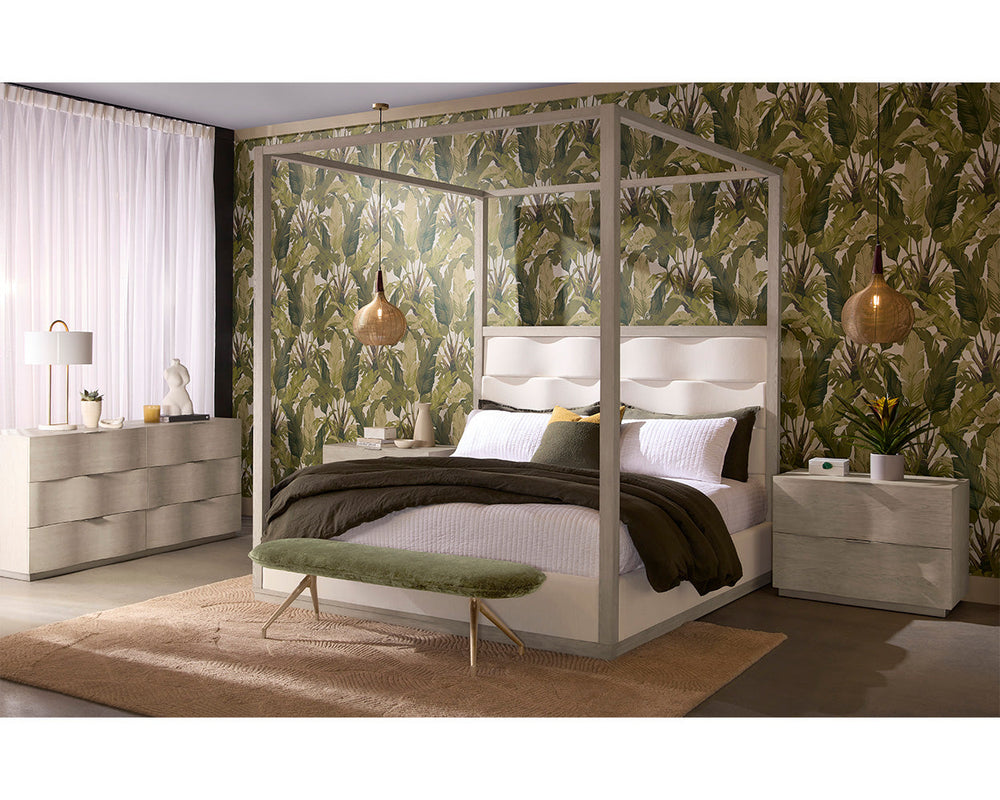 American Home Furniture | Sunpan - Hoyos Canopy Bed 