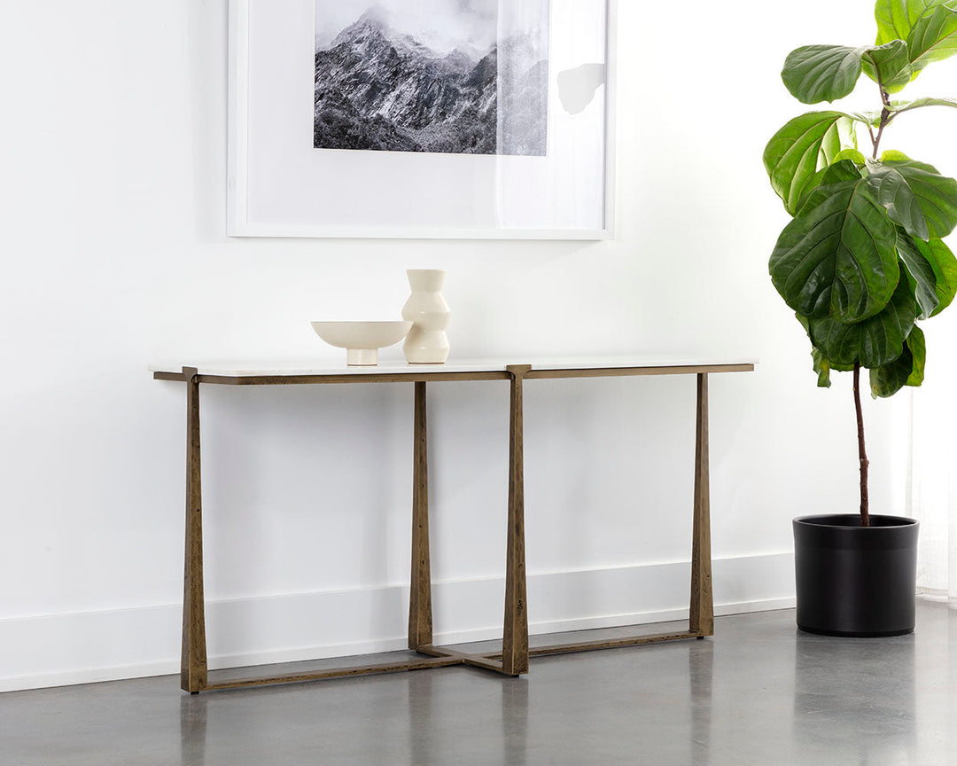 American Home Furniture | Sunpan - Cowell Console Table