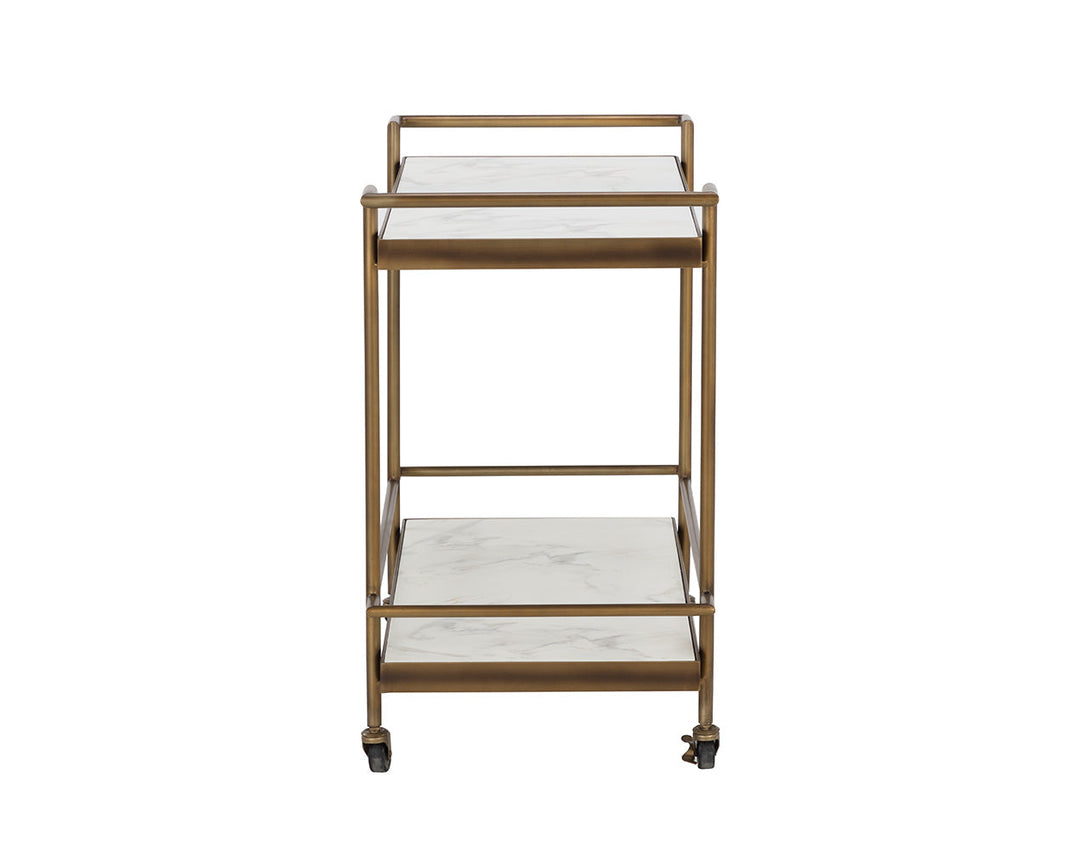 American Home Furniture | Sunpan - Contardi Bar Cart