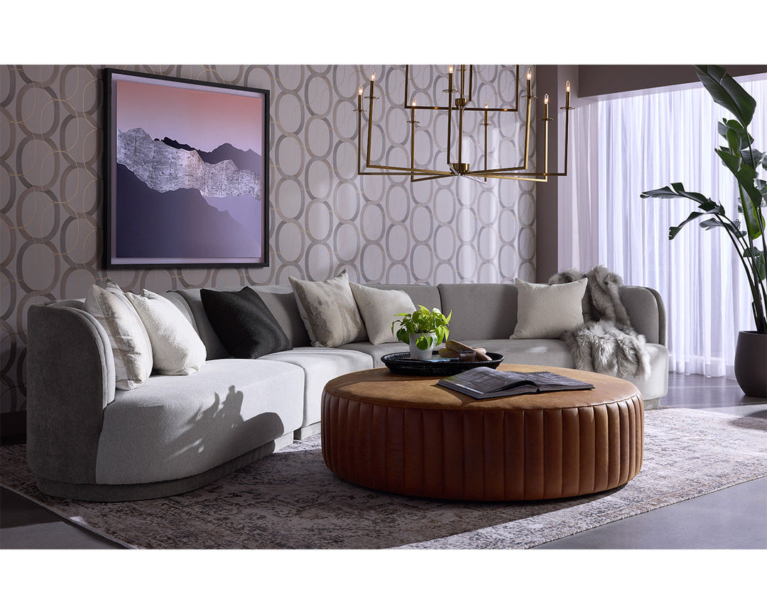 American Home Furniture | Sunpan - Divano Ottoman 