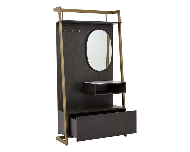 American Home Furniture | Sunpan - Balthus Entryway Storage Cabinet