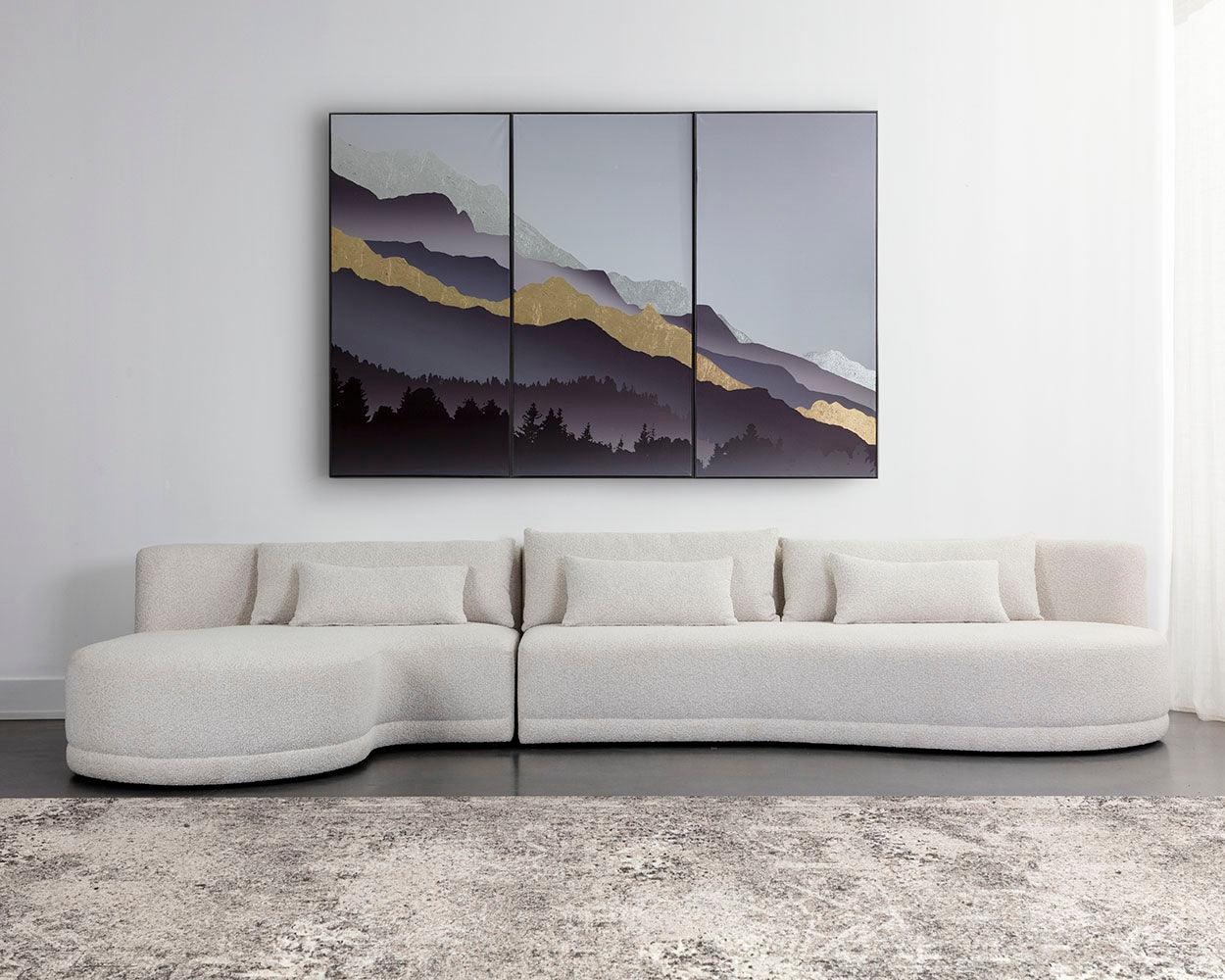 Sunpan Laken Sofa Chaise SOFAS + SECTIONALS