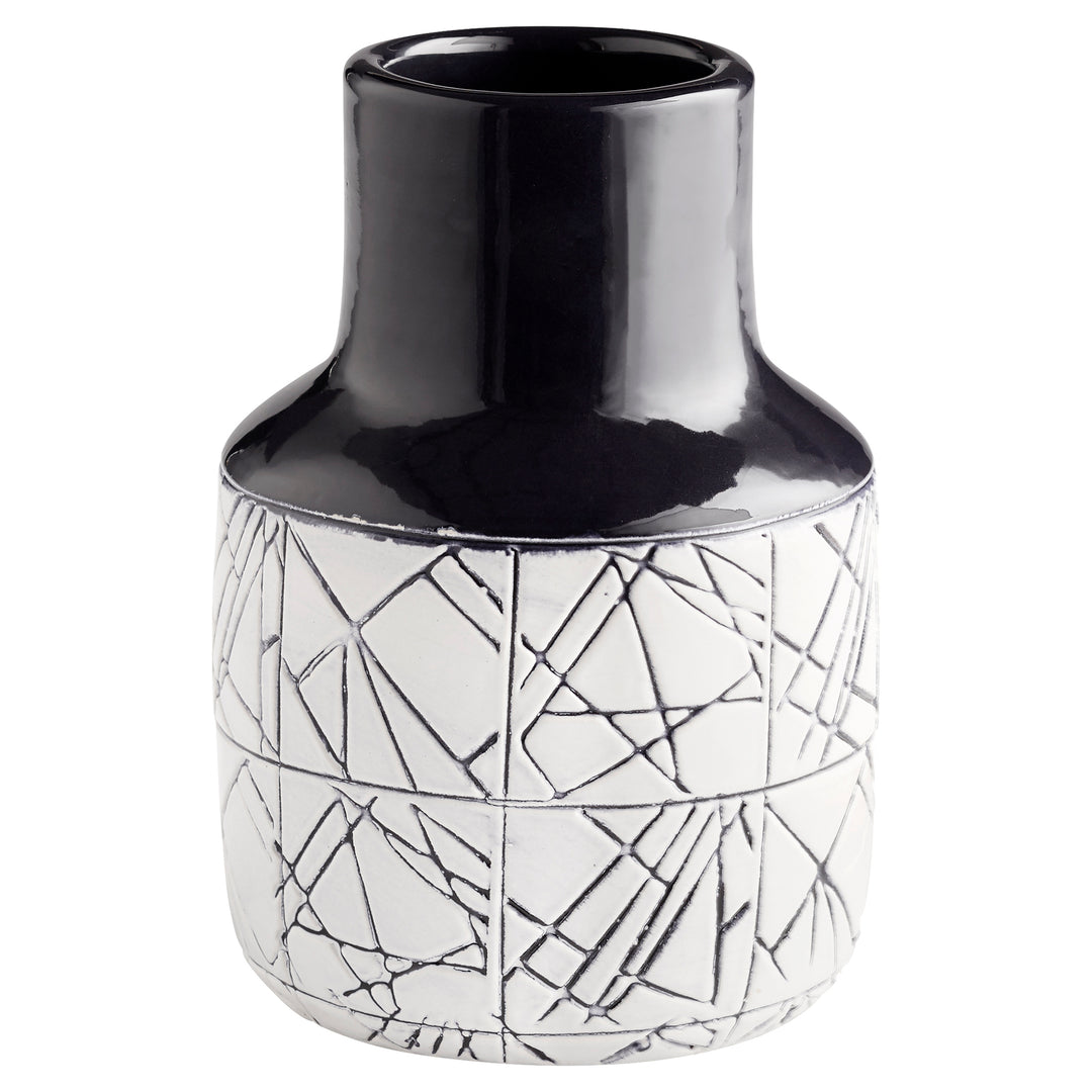 Small Dark Zenith Vase - AmericanHomeFurniture