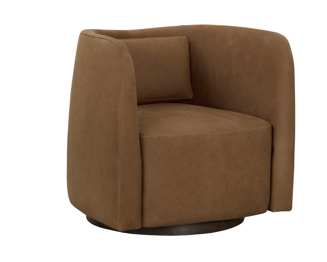 American Home Furniture | Sunpan - Emilie Swivel Lounge Chair 