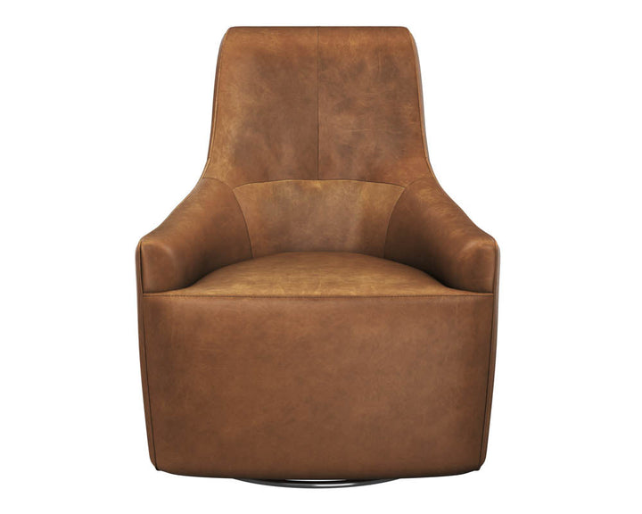 American Home Furniture | Sunpan - Carmine Swivel Lounge Chair 