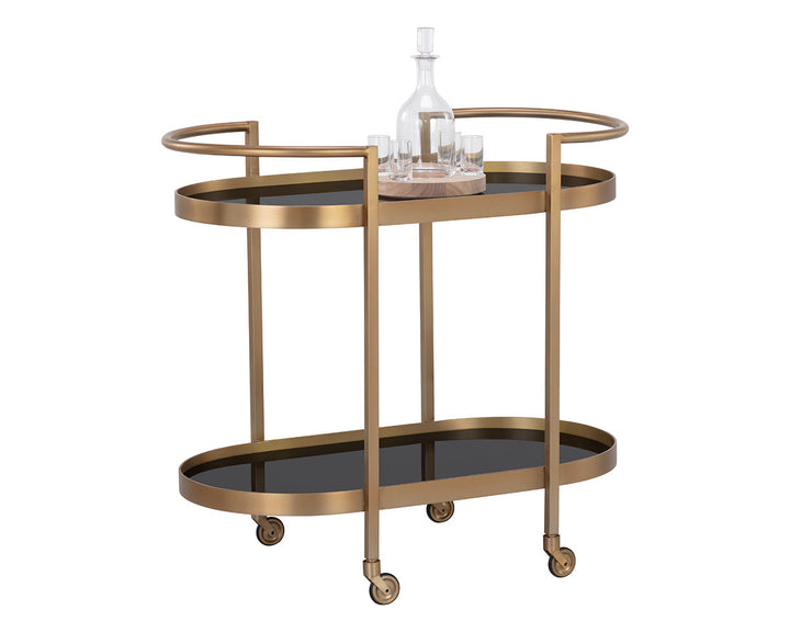 American Home Furniture | Sunpan - Koen Bar Cart