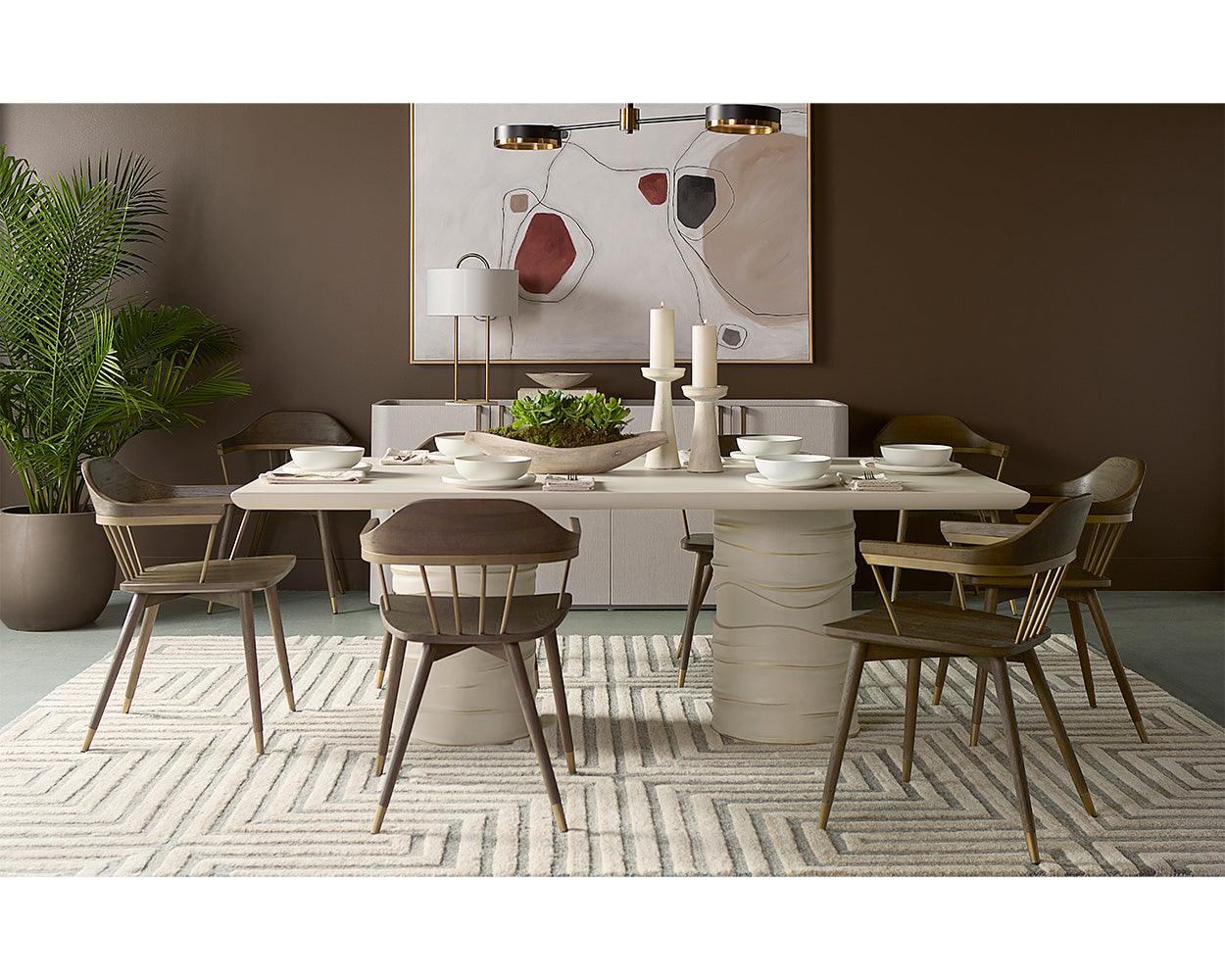 Sunpan Alanya Dining Table - Rectangular - 84" DINING TABLES
