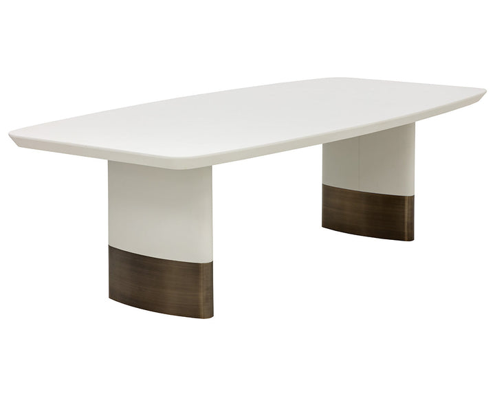 American Home Furniture | Sunpan - Calida Dining Table - 98"