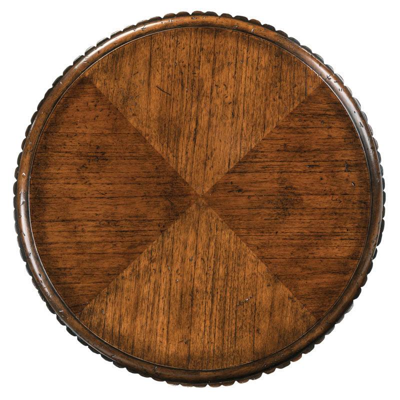 Woodbridge Rattan Drum Table ACCENT TABLES