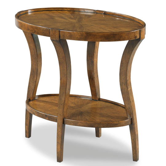 Woodbridge Linwood Oval Side Table ACCENT TABLES