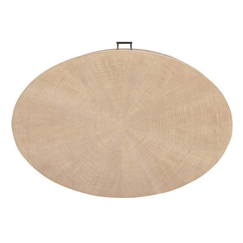 Woodbridge Norah Oval Bedside Table ACCENT TABLES