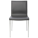 COLTER CHROME LEG DINING CHAIR - AmericanHomeFurniture