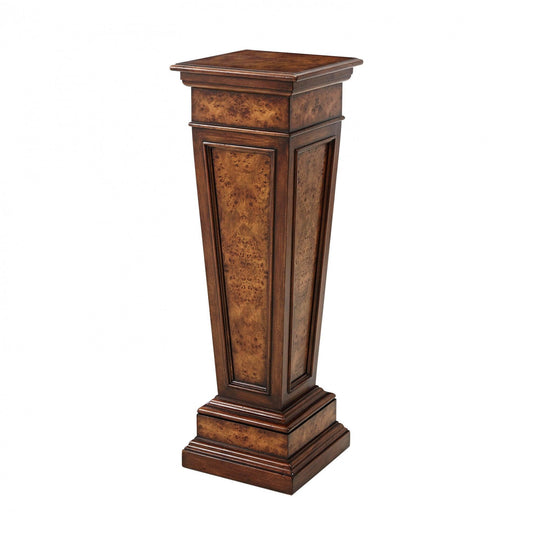 Theodore Alexander The Burl Pedestal Column / Torchere ACCENT TABLES