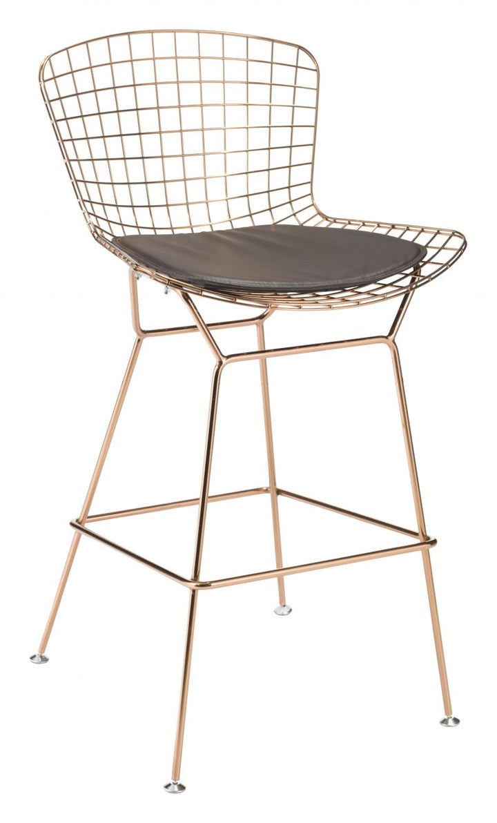 Wire Chair Cushion Espresso
