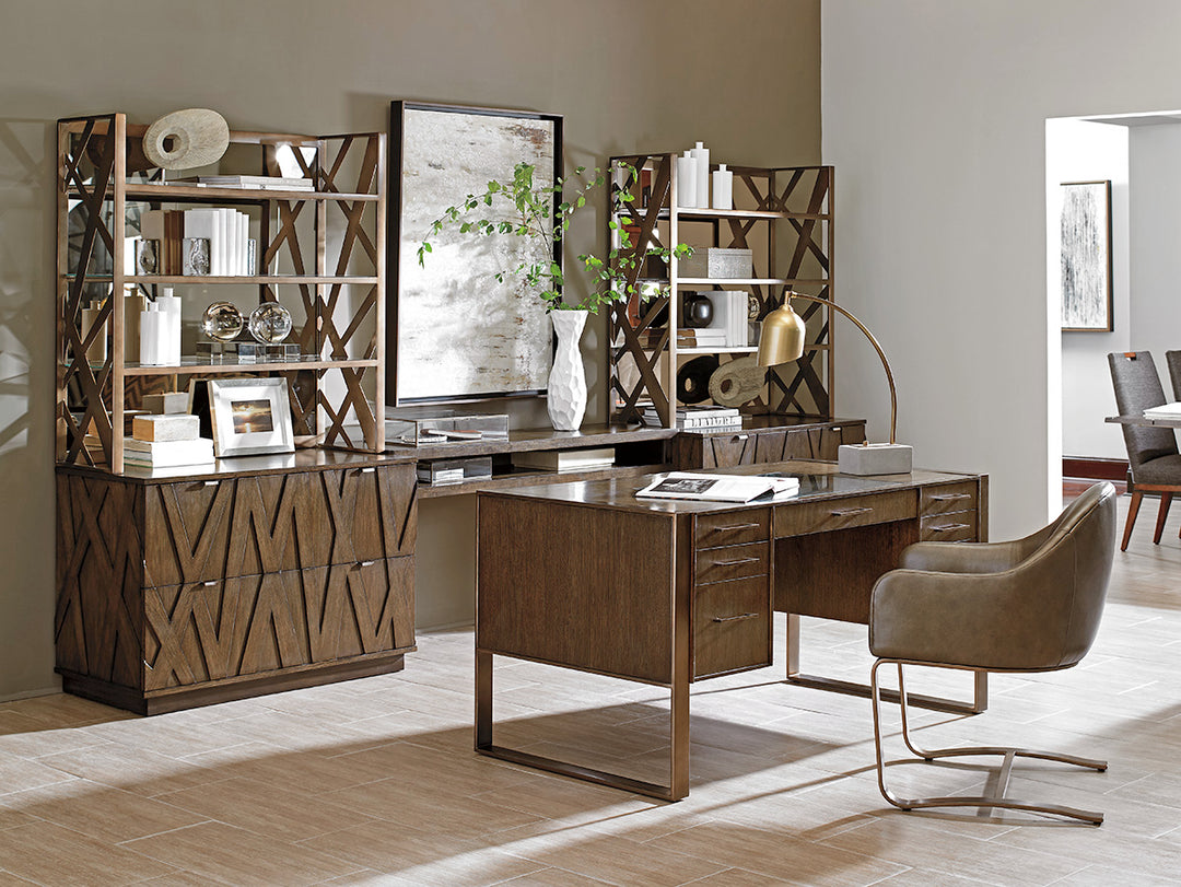 American Home Furniture | Sligh  - Cross Effect Structure Desk