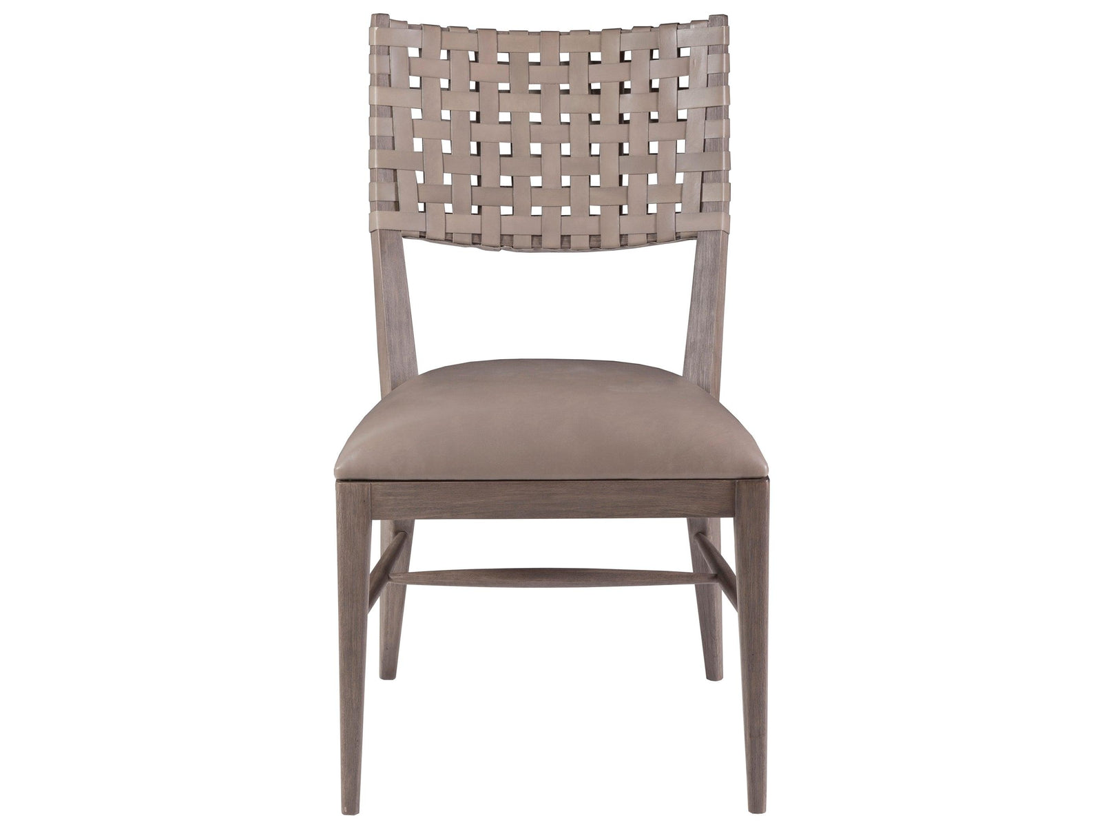 Artistica Home Cohesion Milo Leather Side Chair - Set of 2 DINING CHAIRS
