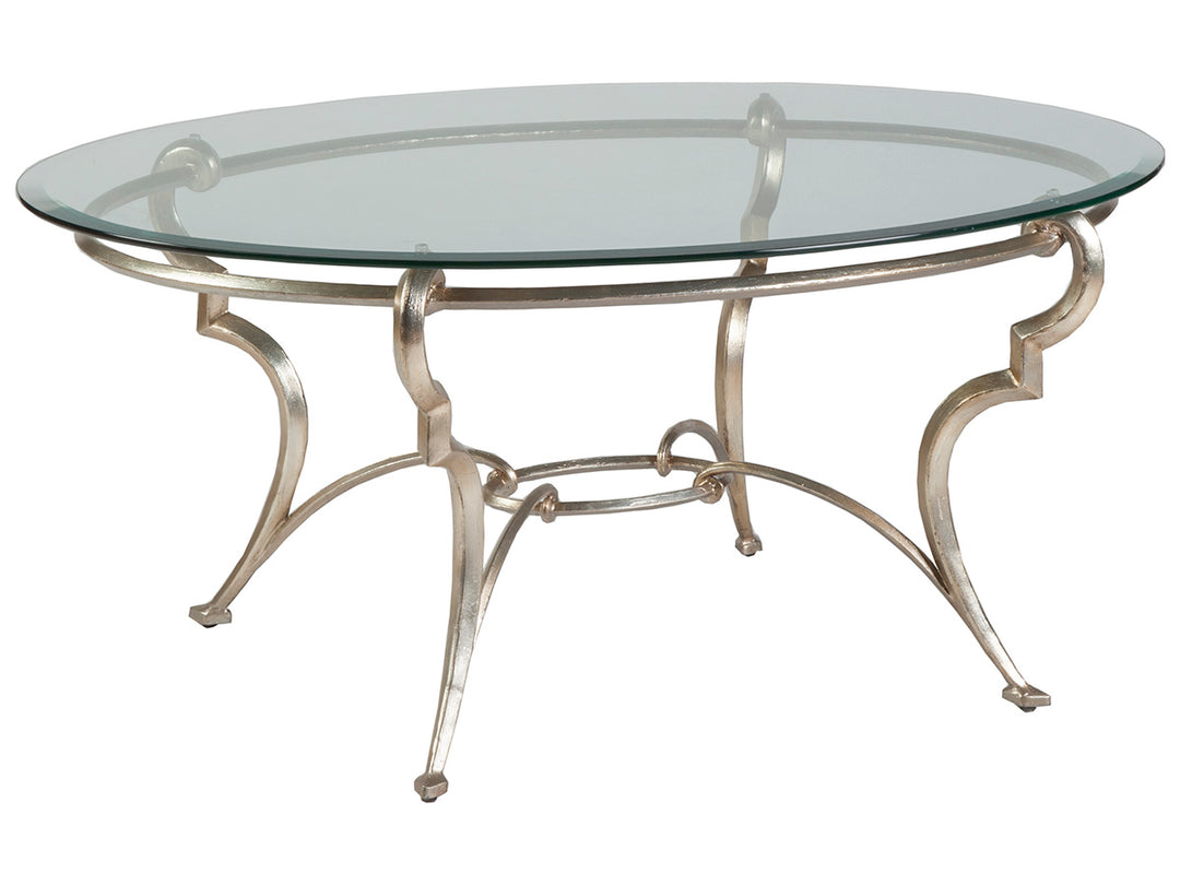 American Home Furniture | Artistica Home  - Signature Designs Colette Oval Cocktail Table