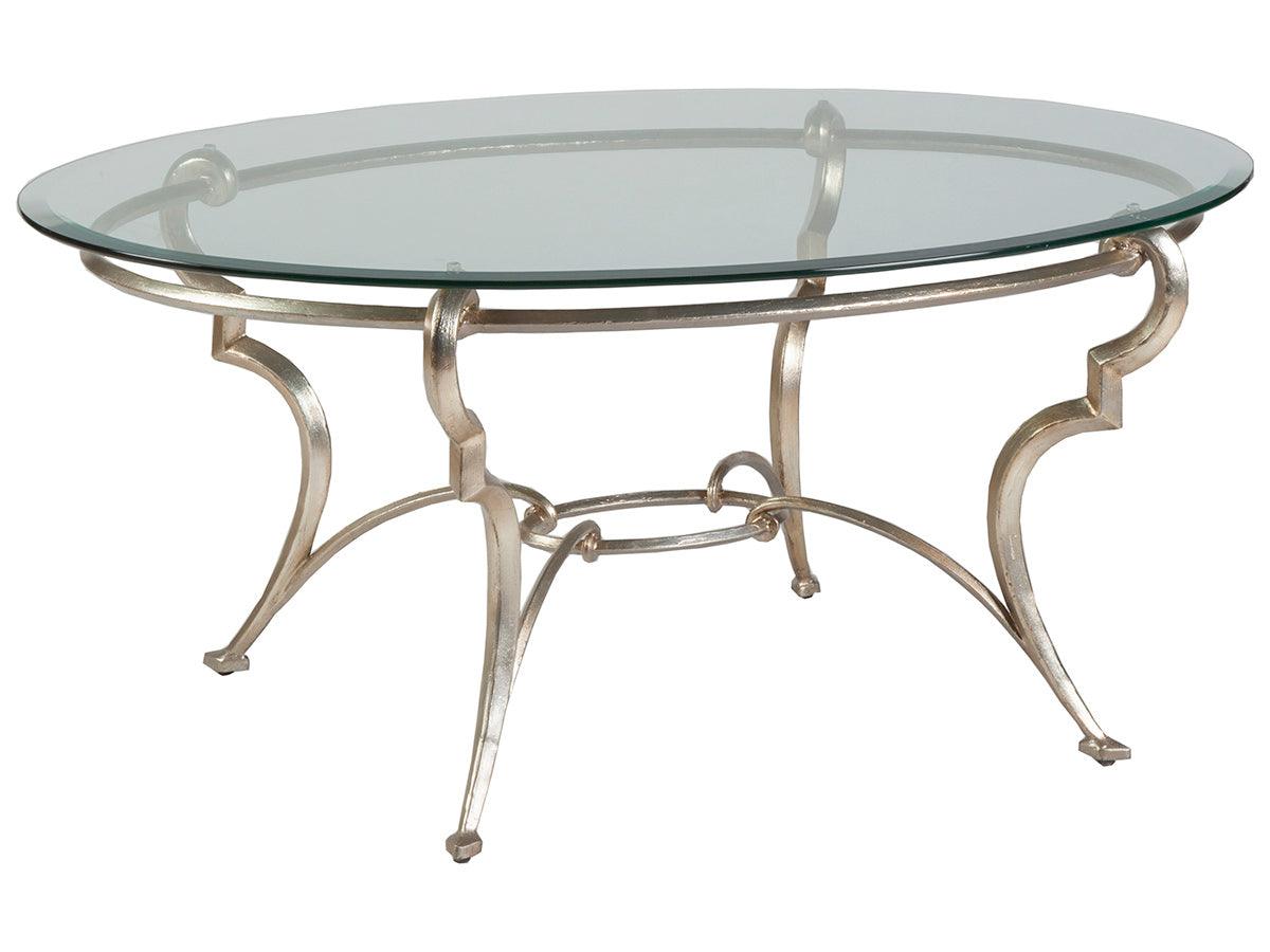 Artistica Home Signature Designs Colette Oval Cocktail Table COFFEE TABLES