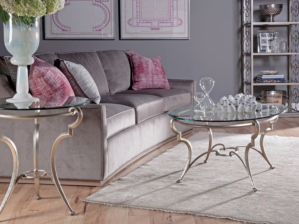 American Home Furniture | Artistica Home  - Signature Designs Colette Oval Cocktail Table