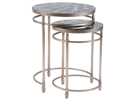 Artistica Home Signature Designs Colette Round Nesting Tables ACCENT TABLES