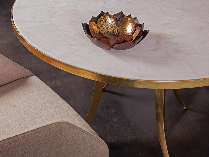 American Home Furniture | Artistica Home  - Signature Designs Crystal Stone Round Dining Table