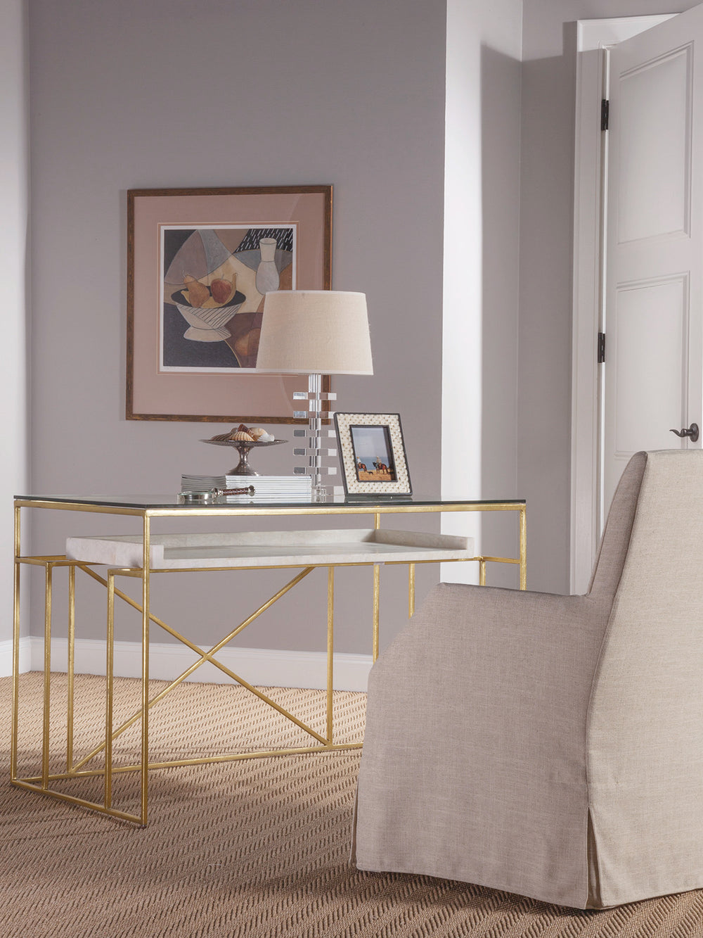 American Home Furniture | Artistica Home  - Signature Designs Cumulus Writing Table