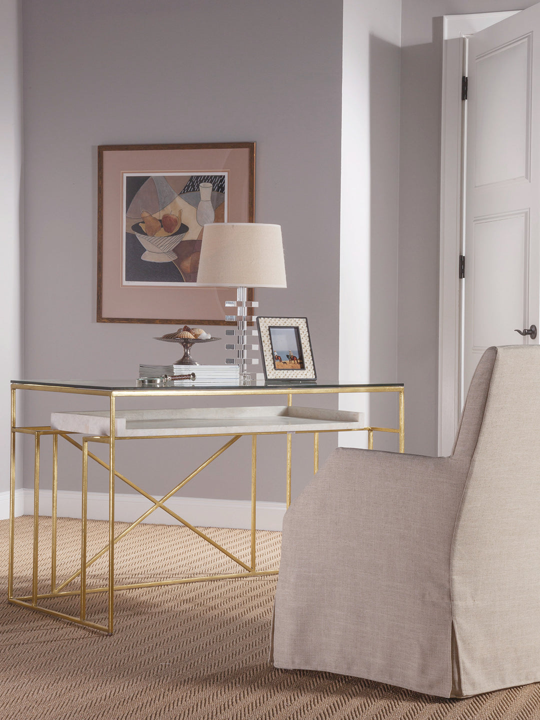 American Home Furniture | Artistica Home  - Signature Designs Cumulus Writing Table