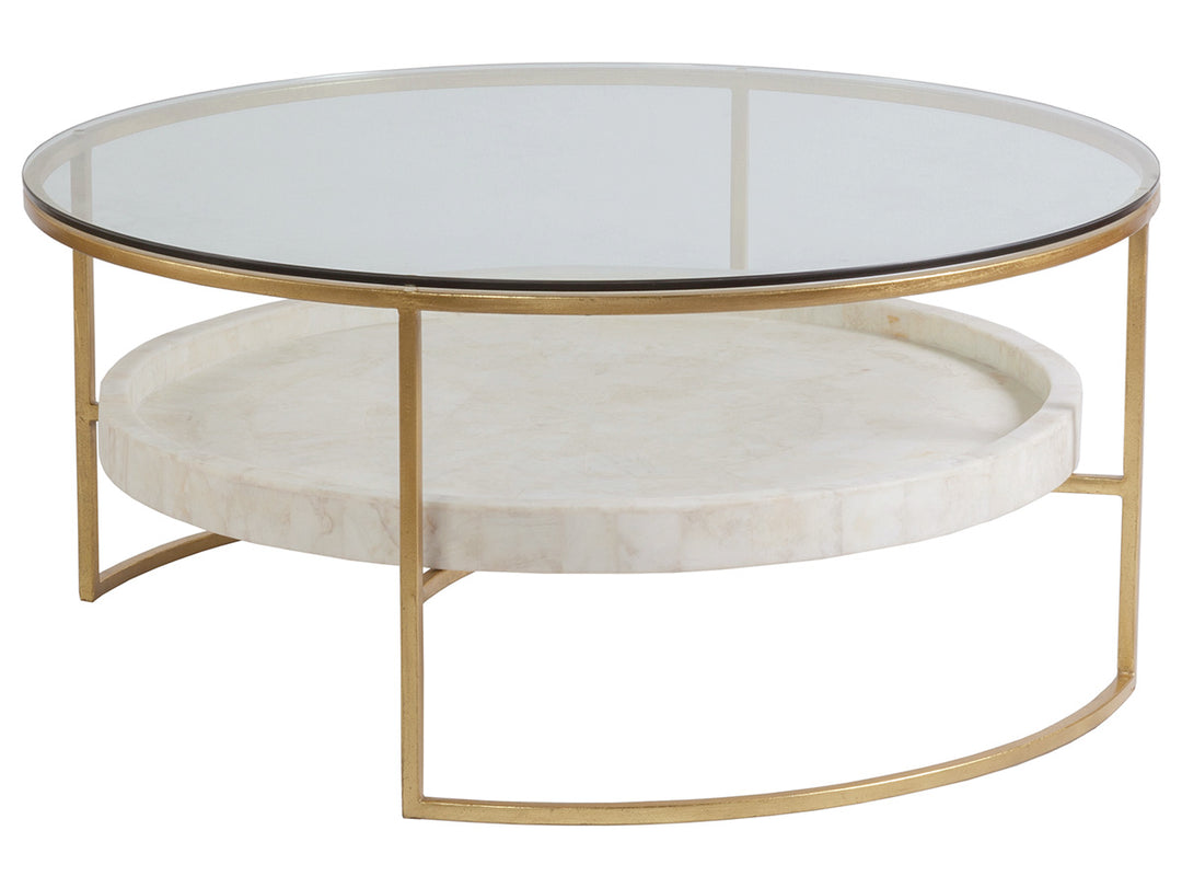 American Home Furniture | Artistica Home  - Signature Designs Cumulus Round Cocktail Table