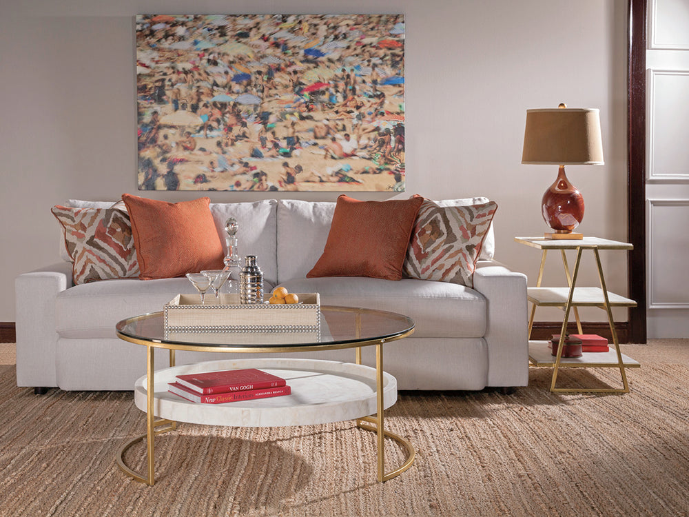 American Home Furniture | Artistica Home  - Signature Designs Cumulus Round Cocktail Table