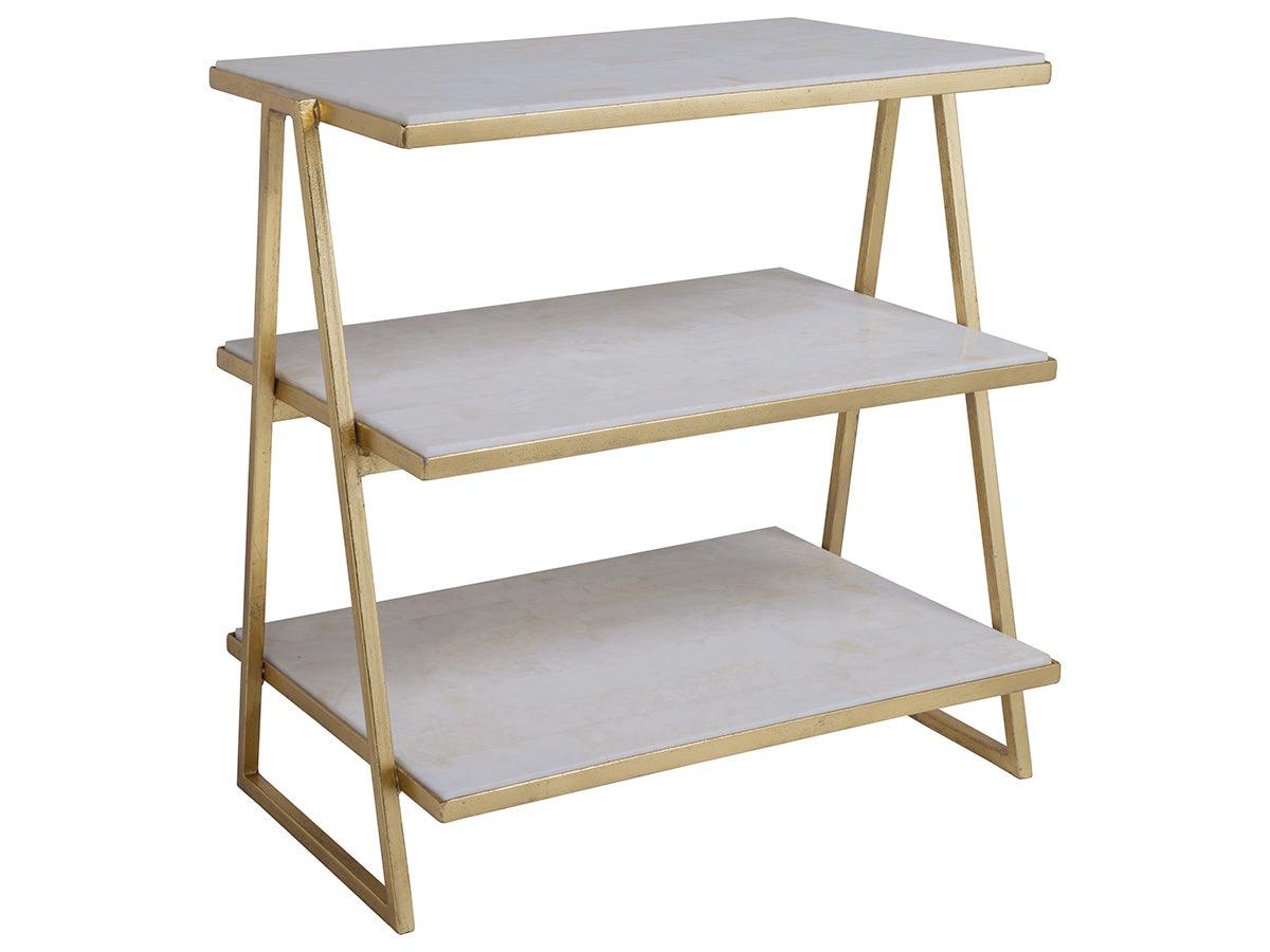 Artistica Home Signature Designs Cumulus Triangular Tier Table ACCENT TABLES