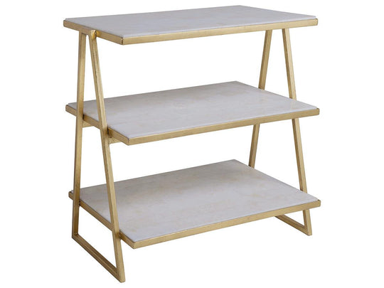 Artistica Home Signature Designs Cumulus Triangular Tier Table ACCENT TABLES