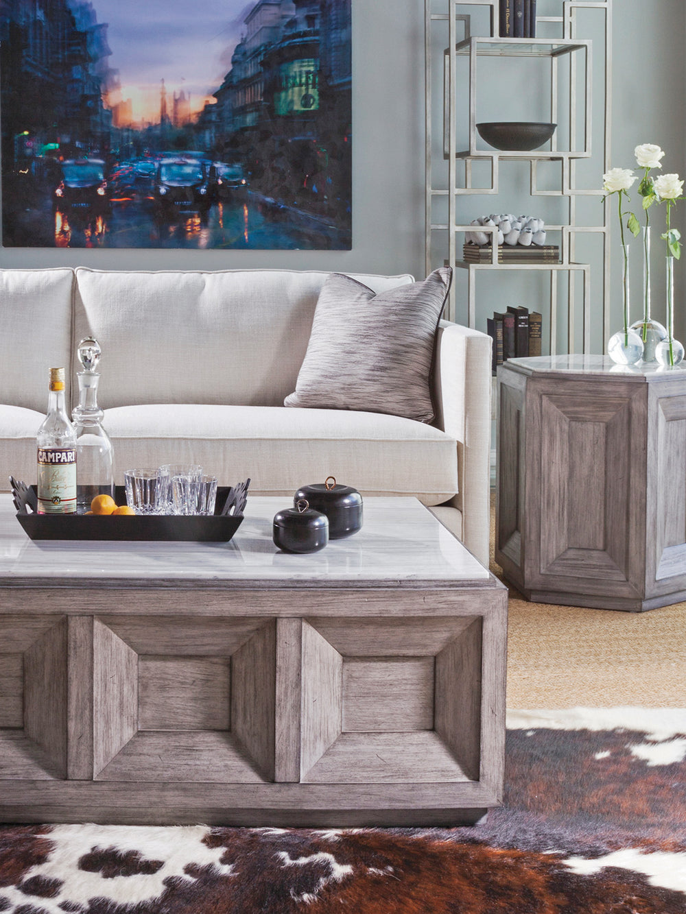 American Home Furniture | Artistica Home  - Signature Designs Dictum Rect Cocktail Table