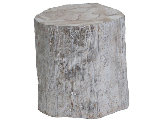 Artistica Home Signature Designs Trunk Segment Spot Table - Silver Leaf ACCENT TABLES