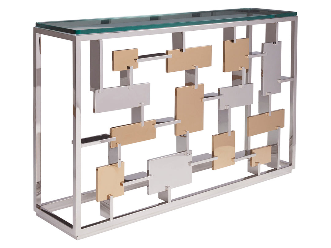 American Home Furniture | Artistica Home  - Signature Designs Cityscape Console