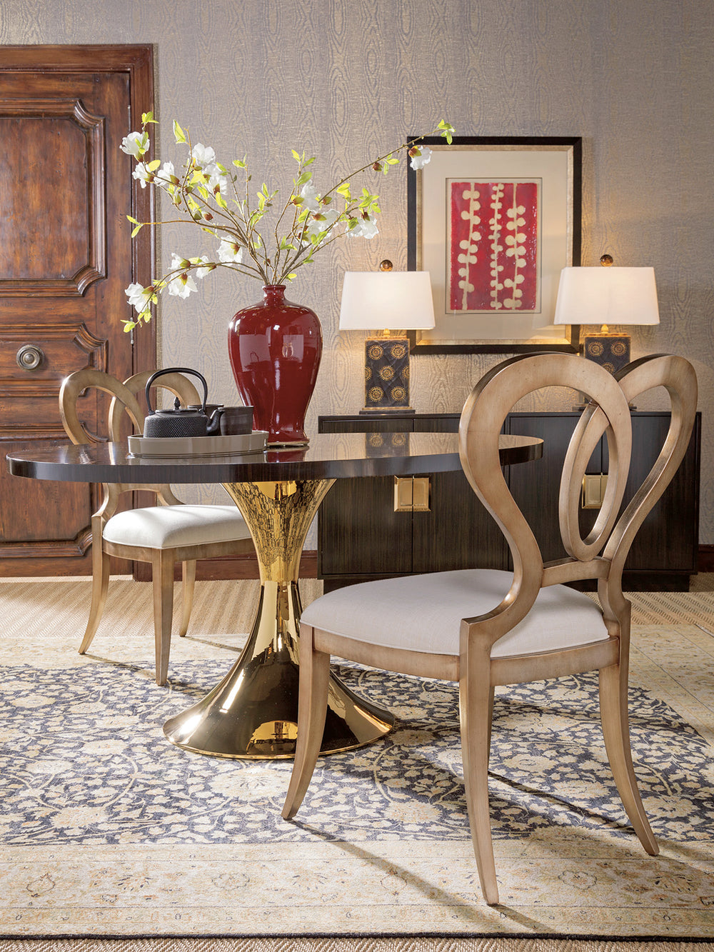 American Home Furniture | Artistica Home  - Signature Designs Melody Side Chair