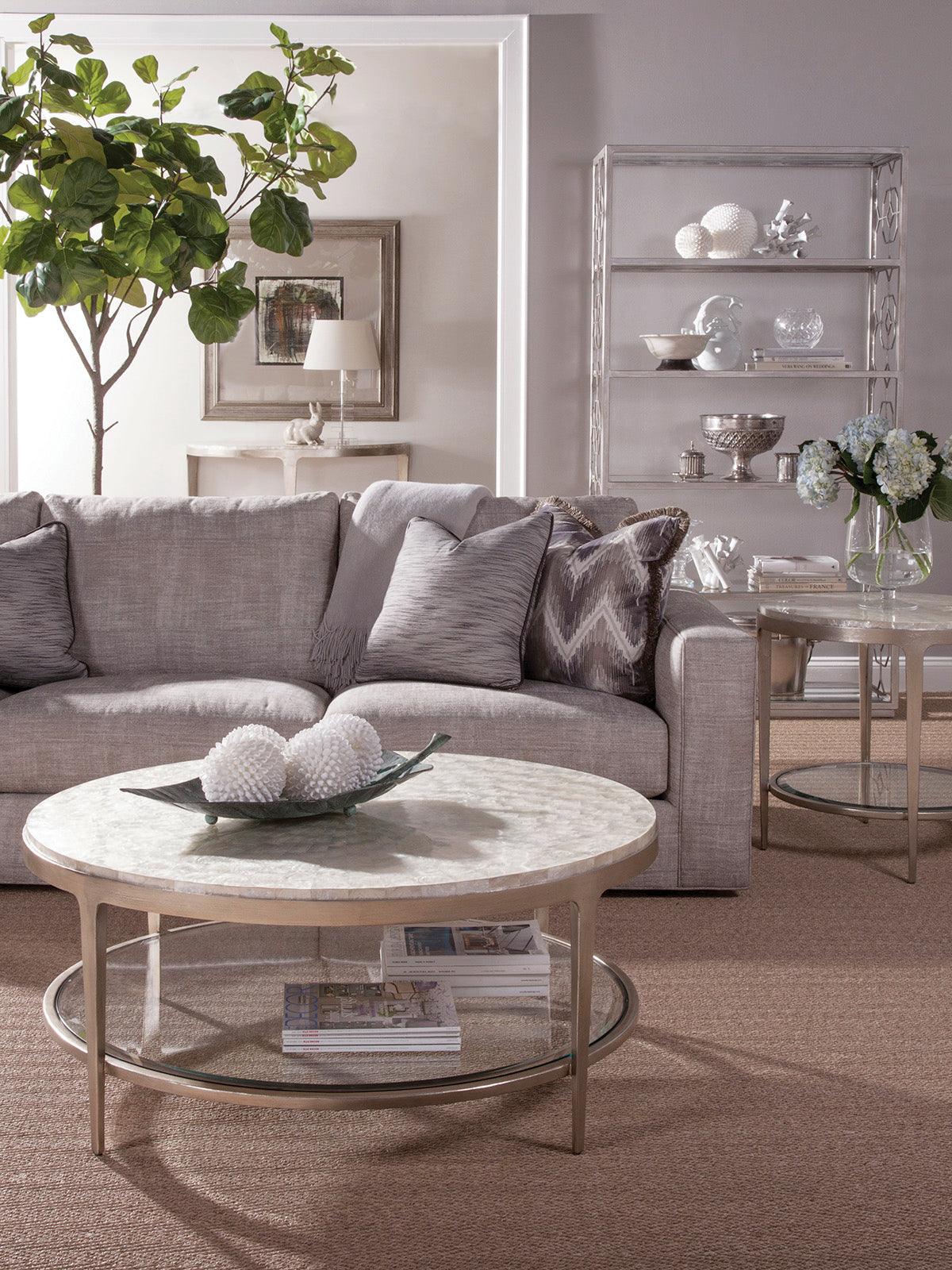 Artistica Home Signature Designs Gravitas Round Cocktail Table COFFEE TABLES