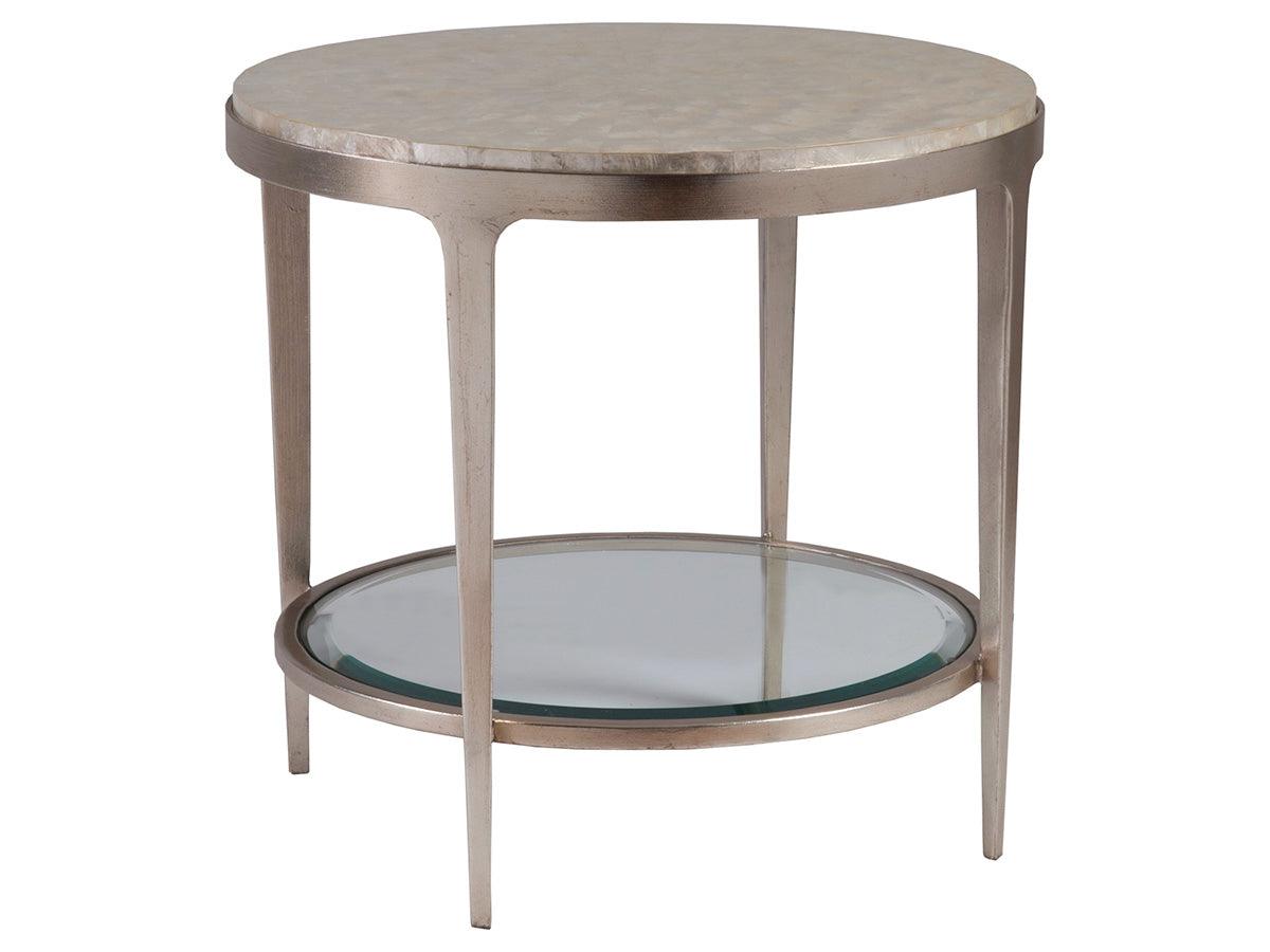 Artistica Home Signature Designs Gravitas Round End Table ACCENT TABLES