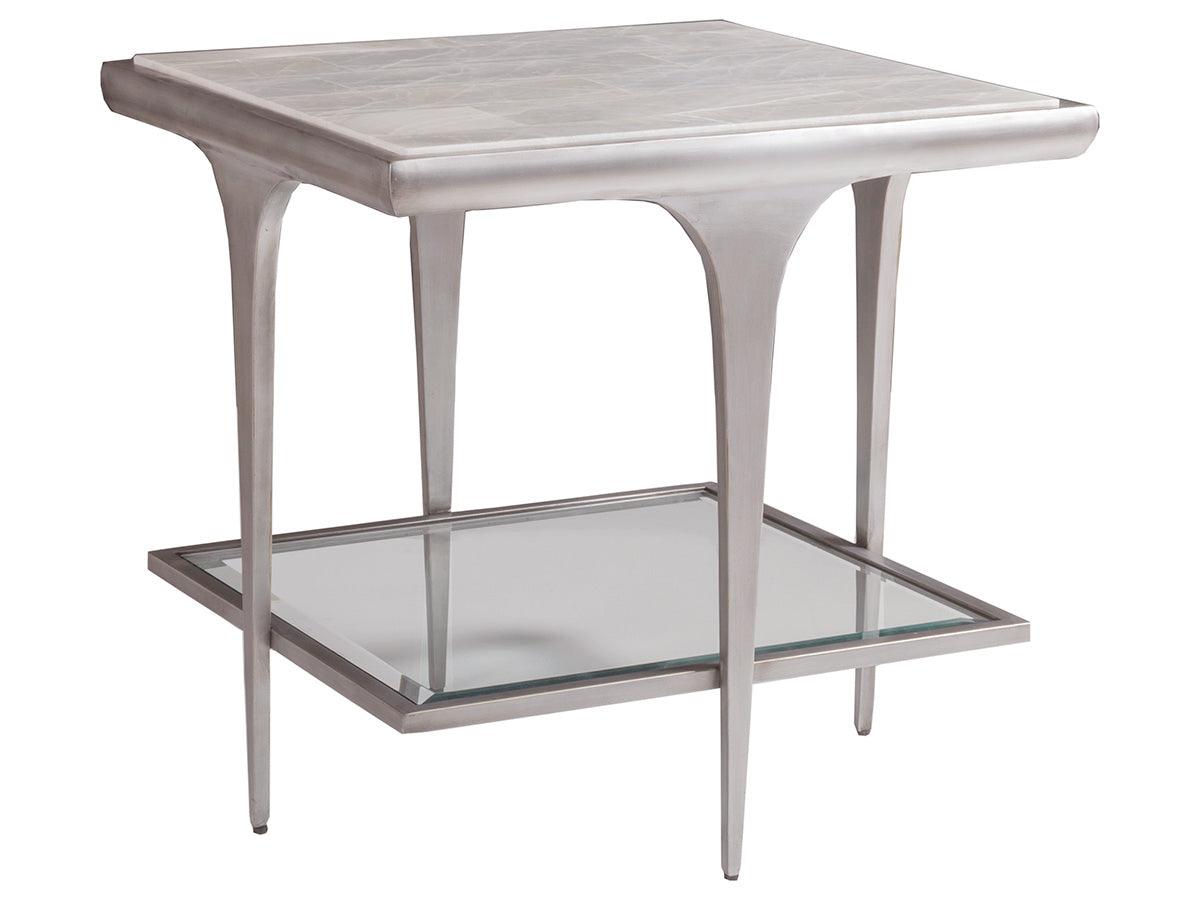 Artistica Home Signature Designs Zephyr Square End Table ACCENT TABLES