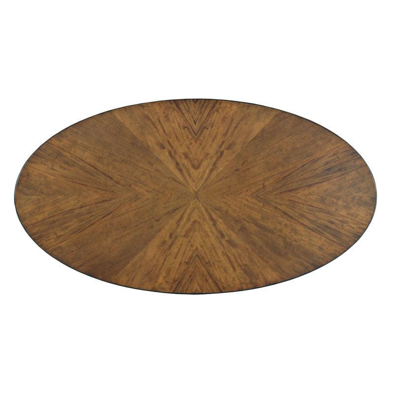 Woodbridge Stafford Oval Cocktail Table COFFEE TABLES