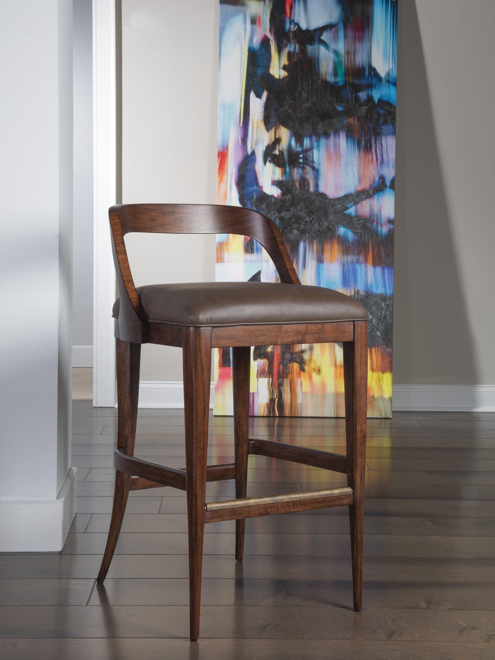 Artistica Home Signature Designs Beale Low Back Barstool BAR STOOLS + COUNTER STOOLS