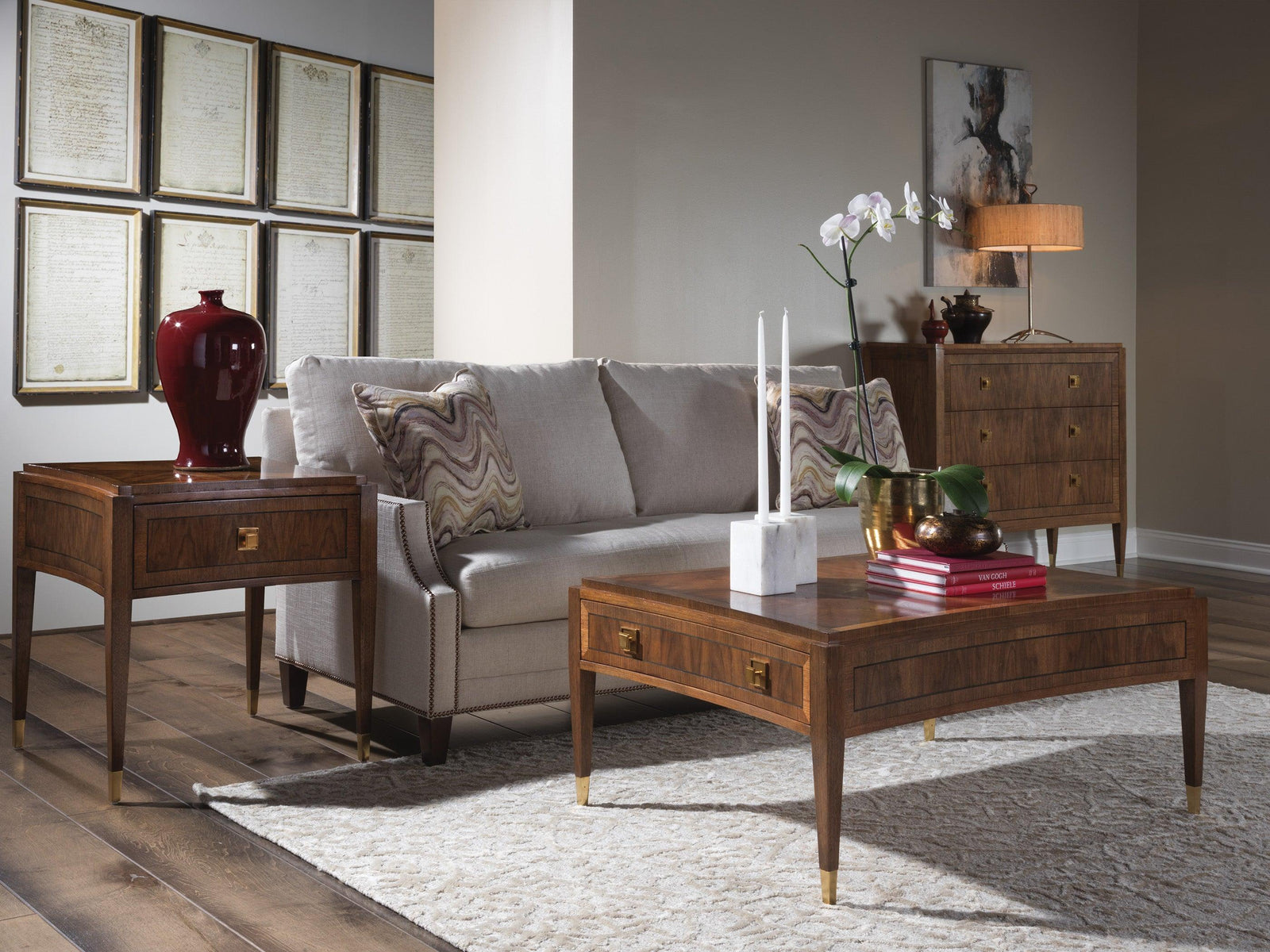 Artistica Home Signature Designs Chiavari Rect Cocktail Table COFFEE TABLES