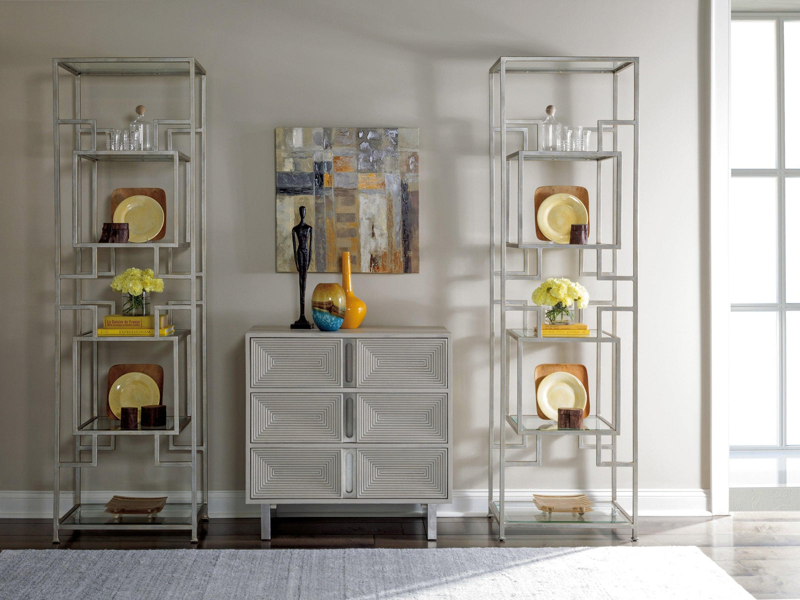 Artistica Home Signature Designs Gradient Hall Drawer SIDEBOARDS + CREDENZAS