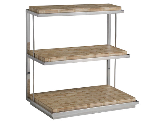 Artistica Home Signature Designs Thatch Three Tier Spot Table ACCENT TABLES