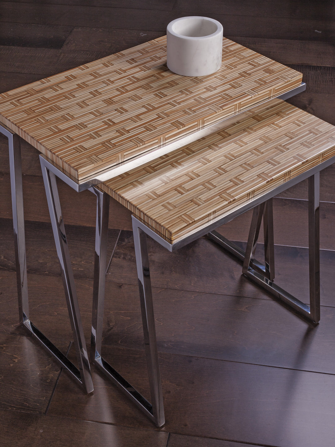 American Home Furniture | Artistica Home  - Signature Designs Thatch Nesting Tables