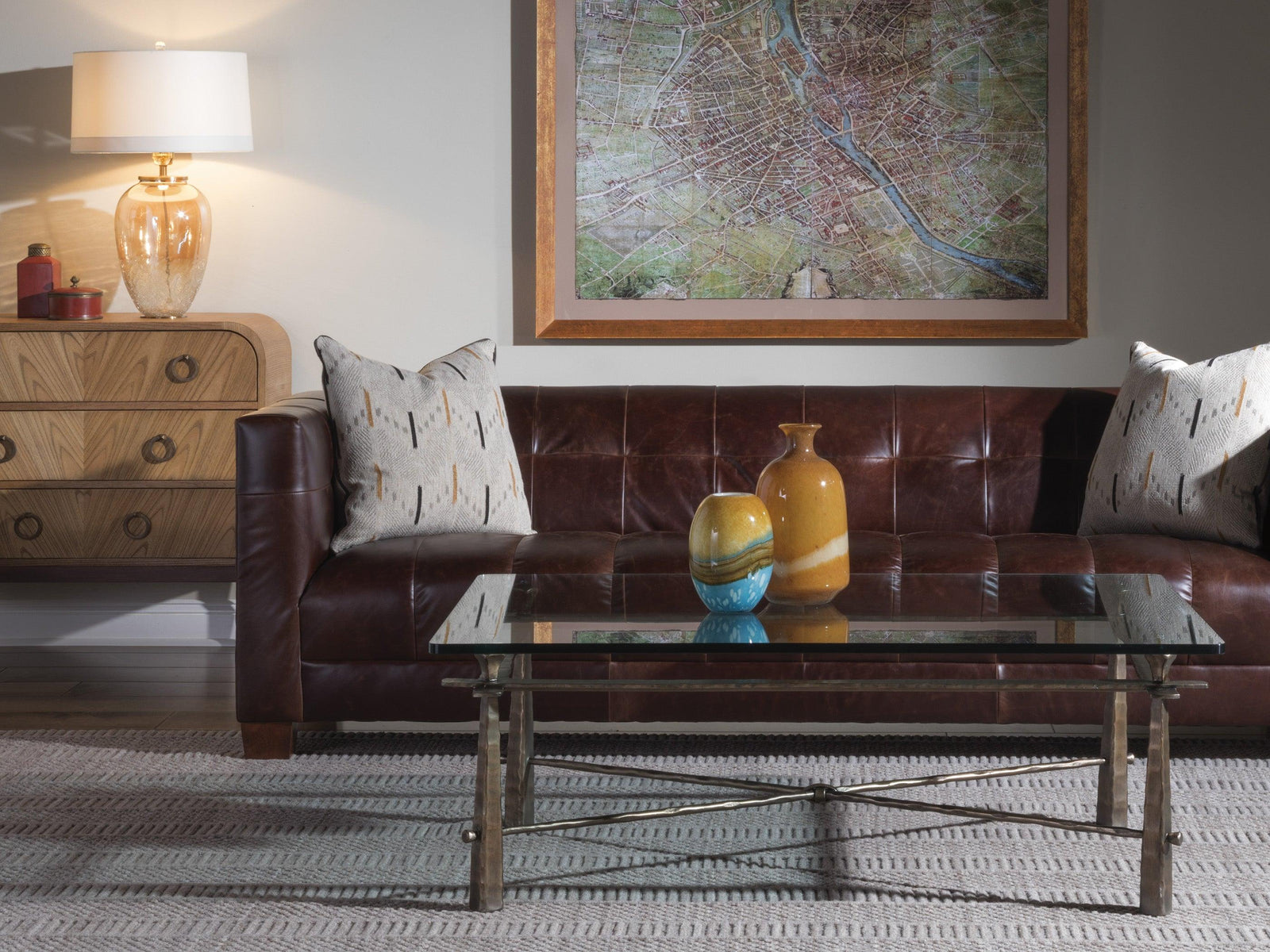 Artistica Home Signature Designs Cortona Rectangular Cocktail Table COFFEE TABLES