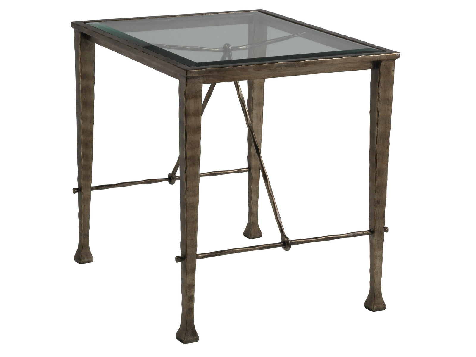 Artistica Home Signature Designs Cortona Rectangular End Table ACCENT TABLES