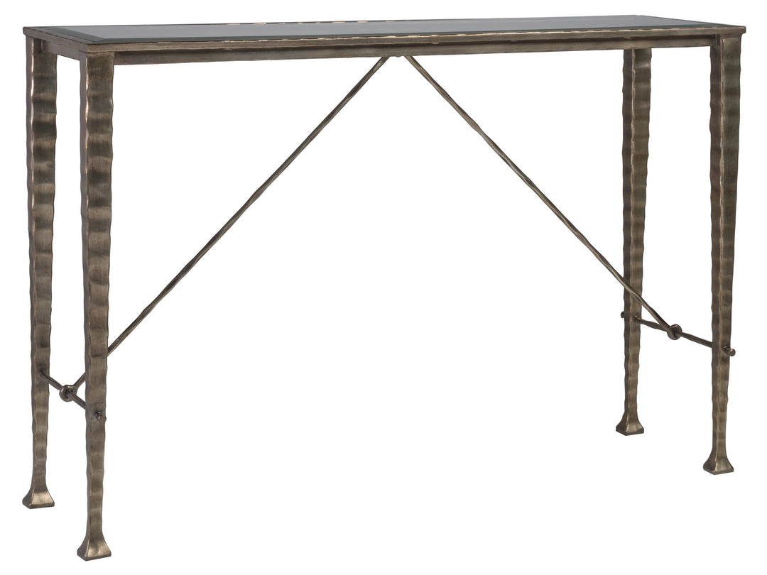 American Home Furniture | Artistica Home  - Signature Designs Cortona Console With Glass Top